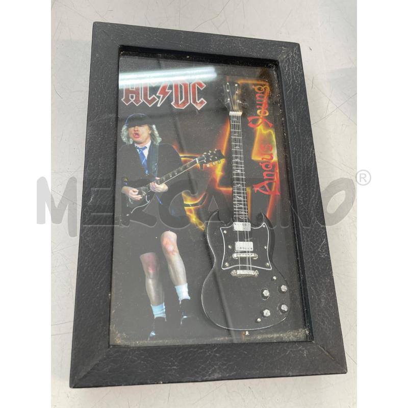 QUADRETTO ACDC NERO PORTA FOTO  | Mercatino dell'Usato Chivasso 1