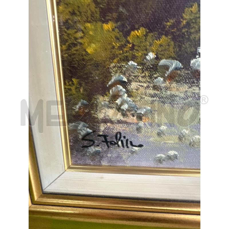 QUADRO 90X70 PONTE CASALE SFONDO MARITTIMO  | Mercatino dell'Usato Chivasso 2