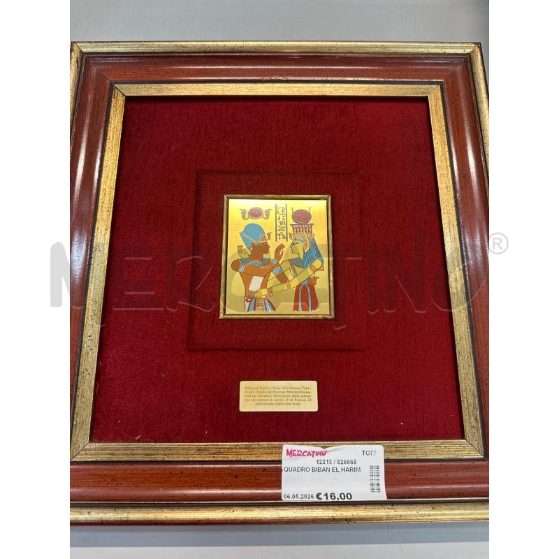 QUADRO BIBAN EL HARIM  | Mercatino dell'Usato Chivasso 1