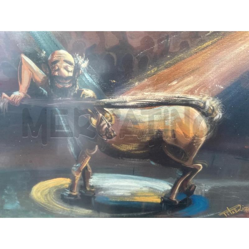 QUADRO CENTAURO SUONATORE 75X62 | Mercatino dell'Usato Chivasso 2