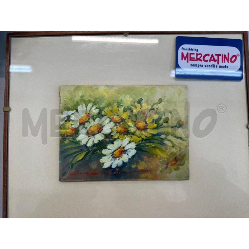 QUADRO DIPINTO MARGHERITE  | Mercatino dell'Usato Chivasso 1