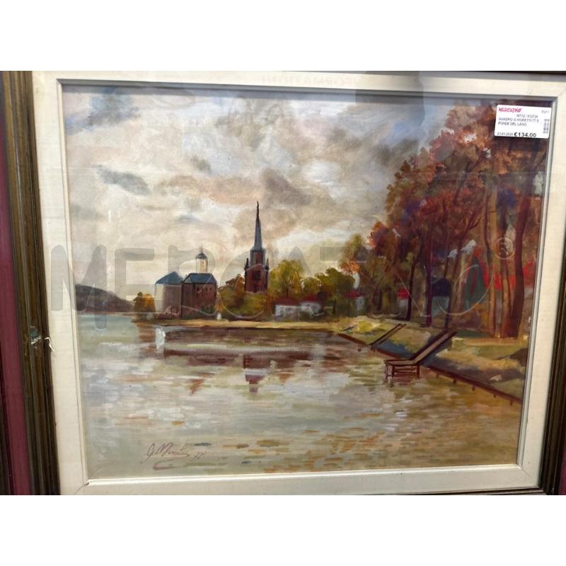 QUADRO G MORETTI 77 SPONDE DEL LAGO  | Mercatino dell'Usato Chivasso 1