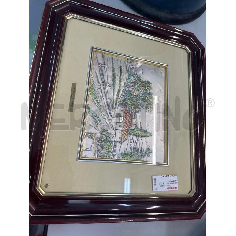 QUADRO ILIEVO AURELIO ALABARDI  | Mercatino dell'Usato Chivasso 1