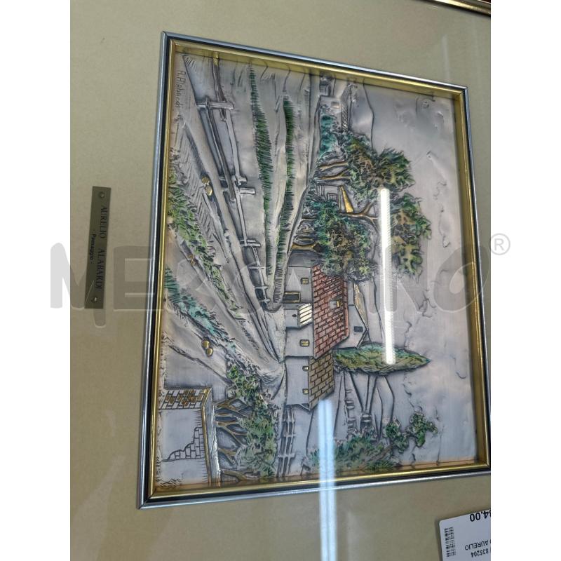 QUADRO ILIEVO AURELIO ALABARDI  | Mercatino dell'Usato Chivasso 2