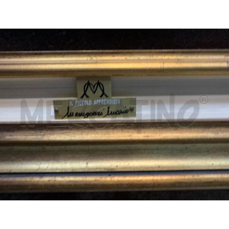 QUADRO MARIO MENEGAZZI DIPINTO SU VELLUTO 70X50 | Mercatino dell'Usato Chivasso 2
