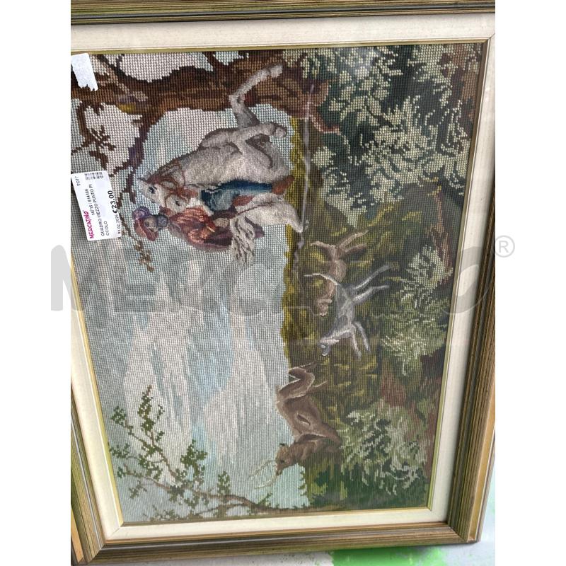 QUADRO MEZZO PUNTO PICCOLO | Mercatino dell'Usato Chivasso 2