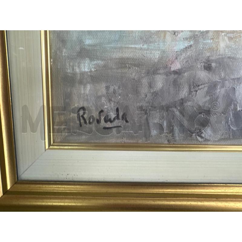 QUADRO OVENDA 90X70 PAESAGGIO CITTADINO PORTA  | Mercatino dell'Usato Chivasso 2