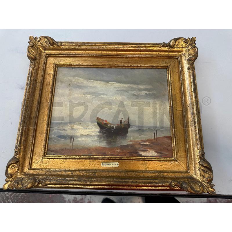QUADRO PEPPINO TESTA 35X40 | Mercatino dell'Usato Chivasso 1