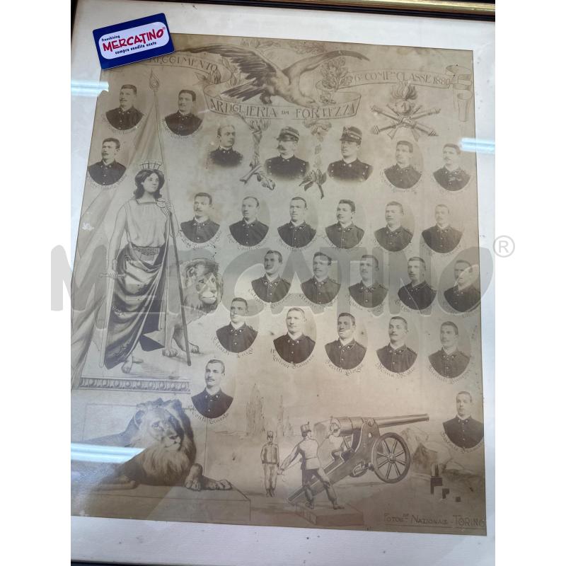 QUADRO REGGIMENTO ARTIGLIERIA FORTEZZA  | Mercatino dell'Usato Chivasso 2