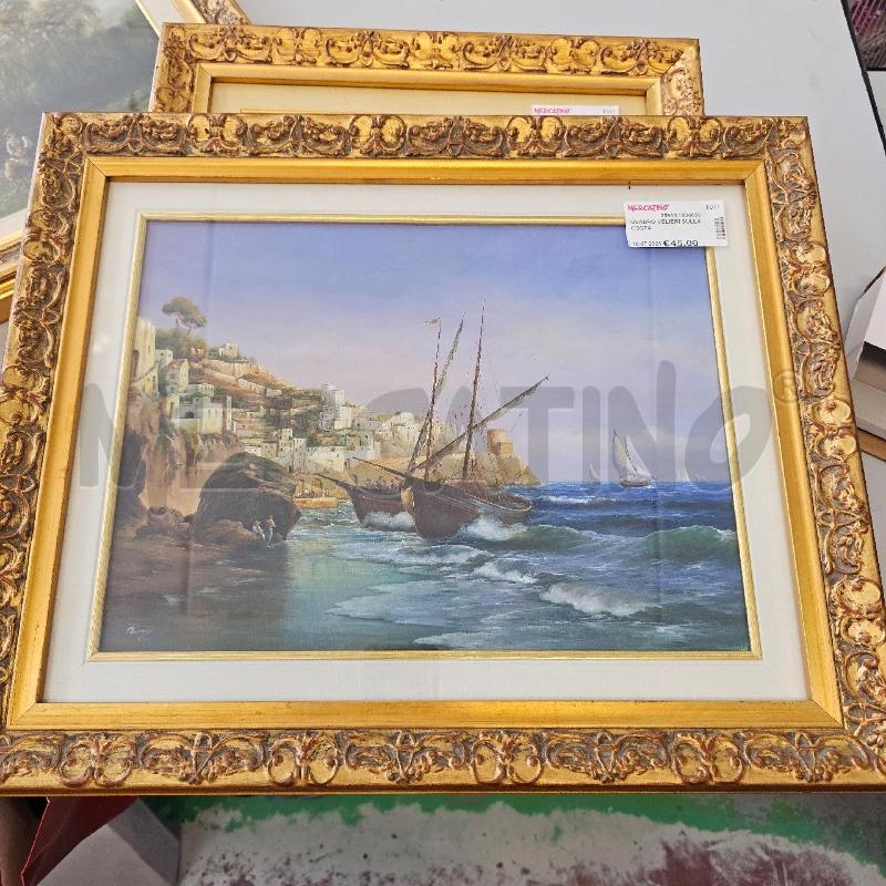 QUADRO VELIERI SULLA COSTA | Mercatino dell'Usato Chivasso 1
