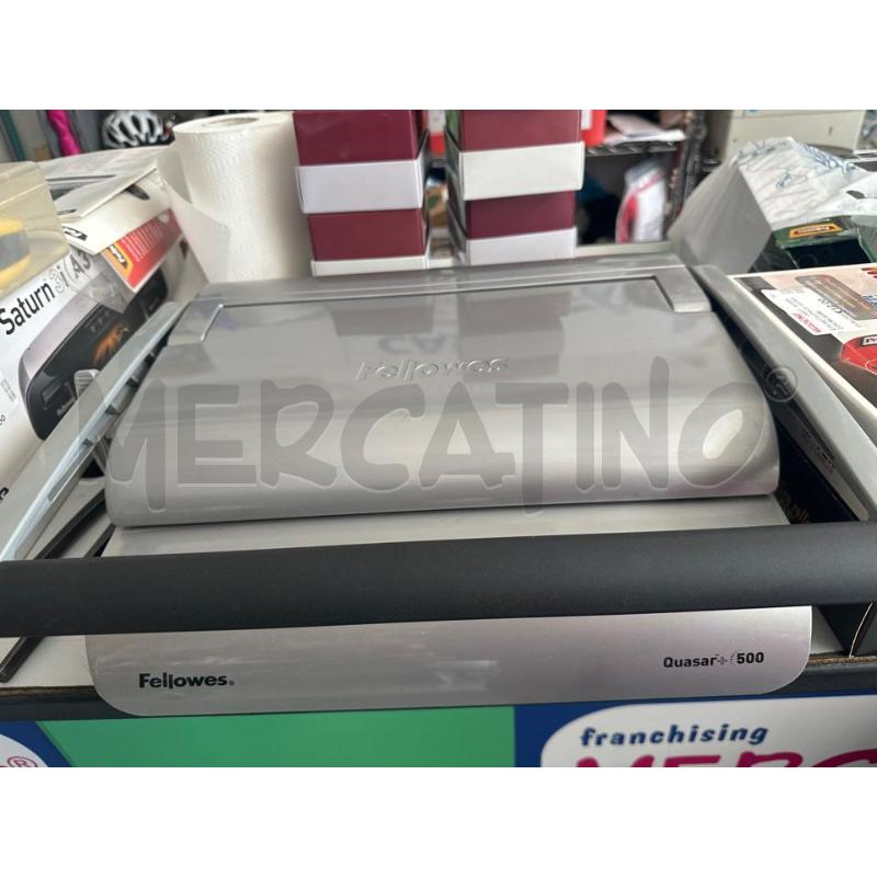 RILEGATRICE FELLOWES QUASAR 500 | Mercatino dell'Usato Chivasso 1
