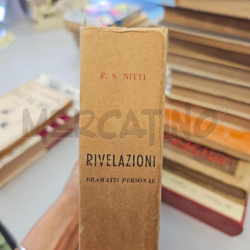 RIVELAZIONI 1948 DRAMATIS PERSONAE  | Mercatino dell'Usato Chivasso 3