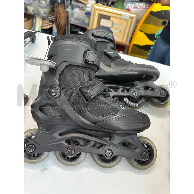 ROLLER BLADE NERI 38 OXELO  | Mercatino dell'Usato Chivasso 1