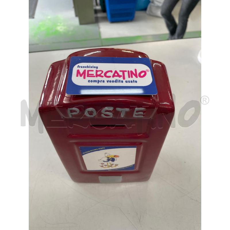 SALVADANAIO POSTE ROSSO  | Mercatino dell'Usato Chivasso 2
