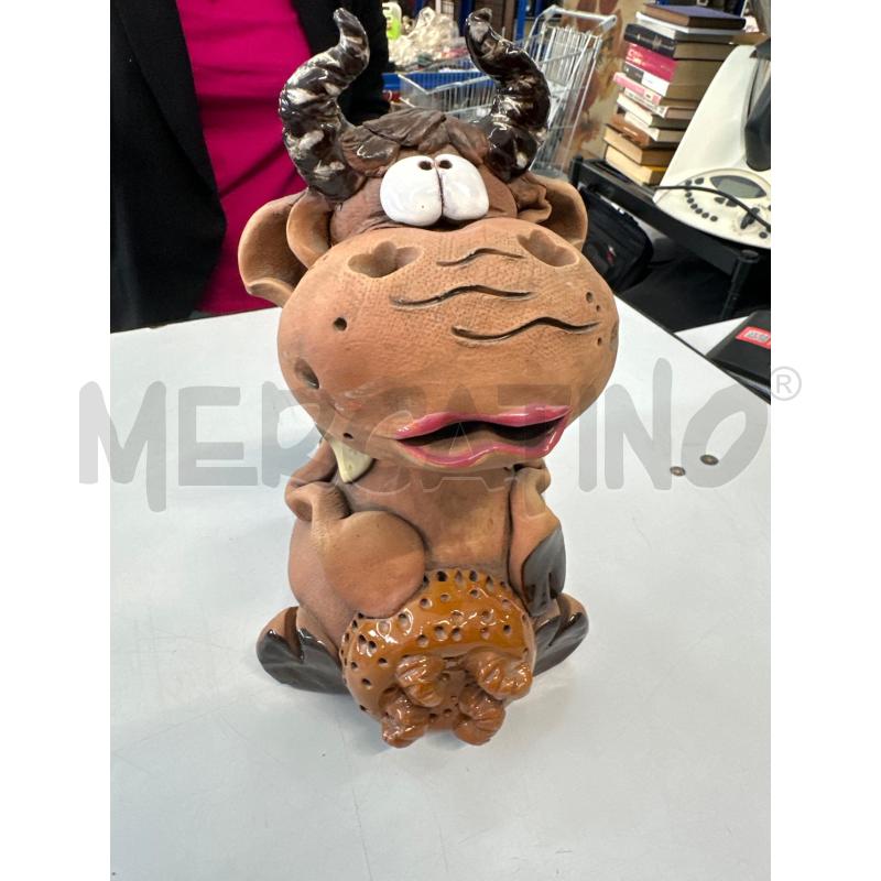 SALVADANAIO TERRACOTTA MUCCA | Mercatino dell'Usato Chivasso 1