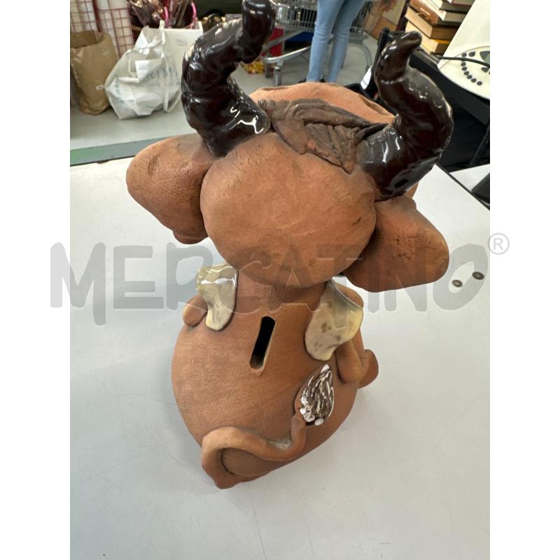 SALVADANAIO TERRACOTTA MUCCA | Mercatino dell'Usato Chivasso 2