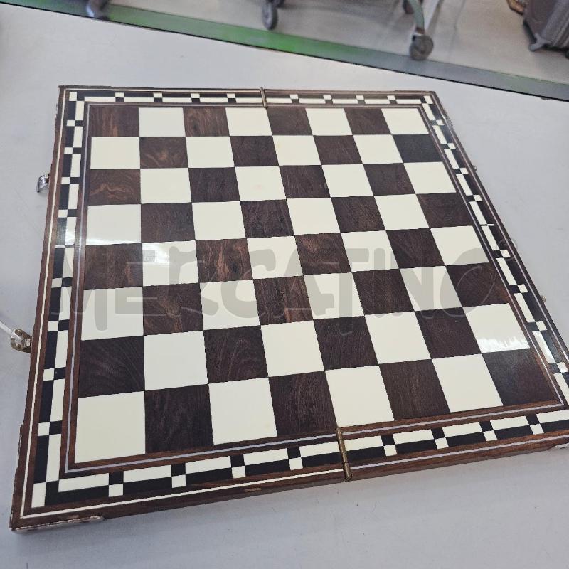 SCACCHIERA IN LEGNO PIEGHEVOLE  | Mercatino dell'Usato Chivasso 1