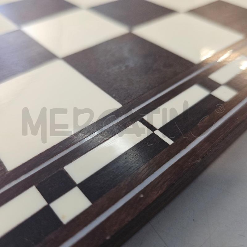 SCACCHIERA IN LEGNO PIEGHEVOLE  | Mercatino dell'Usato Chivasso 3
