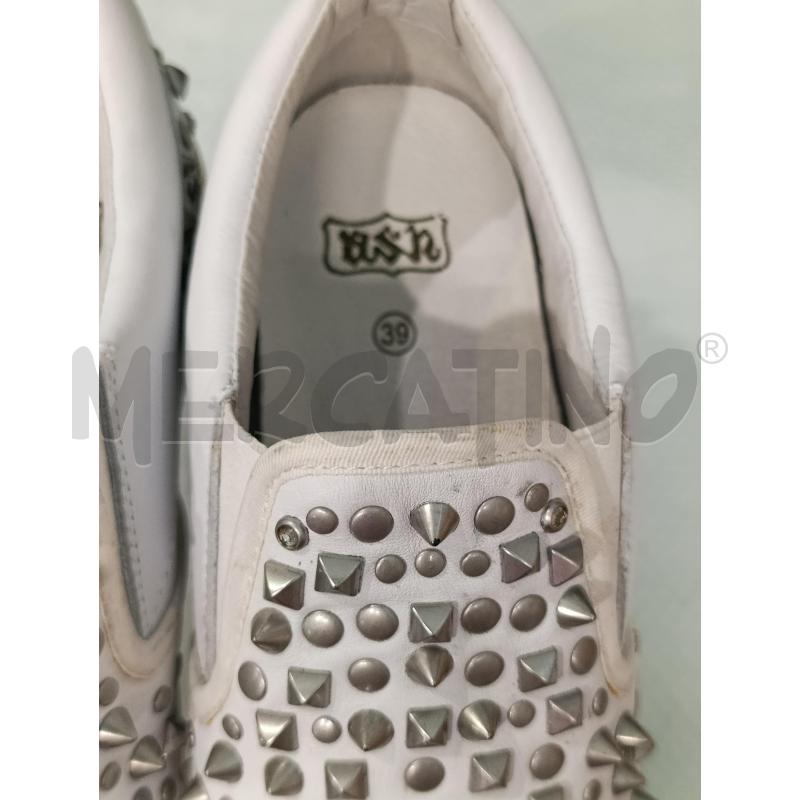 SCARPE DONNA BIANCHE BORCHIE ASH | Mercatino dell'Usato Chivasso 2