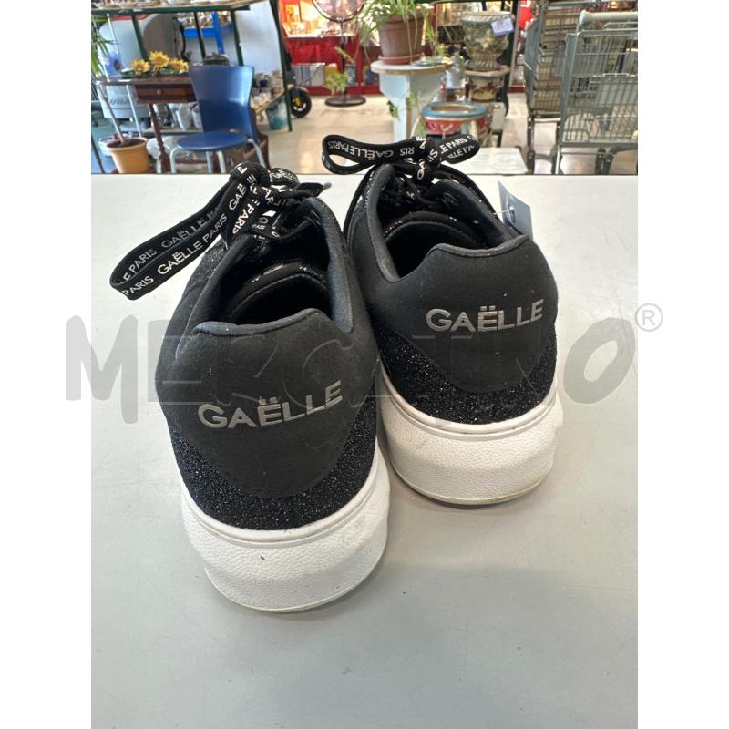 SCARPE DONNA GAELLE LUREX NERE SUOLA BIANCA  | Mercatino dell'Usato Chivasso 2