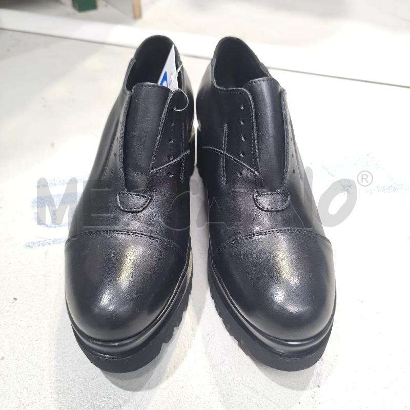 SCARPE DONNA NUOVE  MADE IN ITALY PELLE NERA PLATFORM | Mercatino dell'Usato Chivasso 1