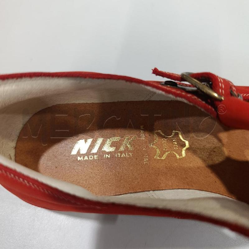SCARPE DONNA ROSSE NICK PELLE  | Mercatino dell'Usato Chivasso 3