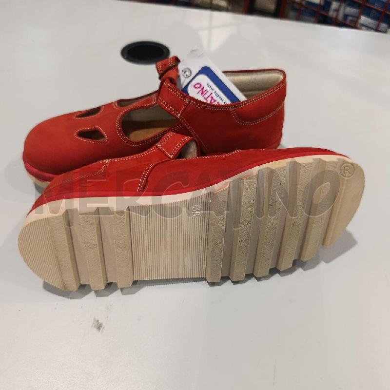 SCARPE DONNA ROSSE NICK PELLE  | Mercatino dell'Usato Chivasso 4
