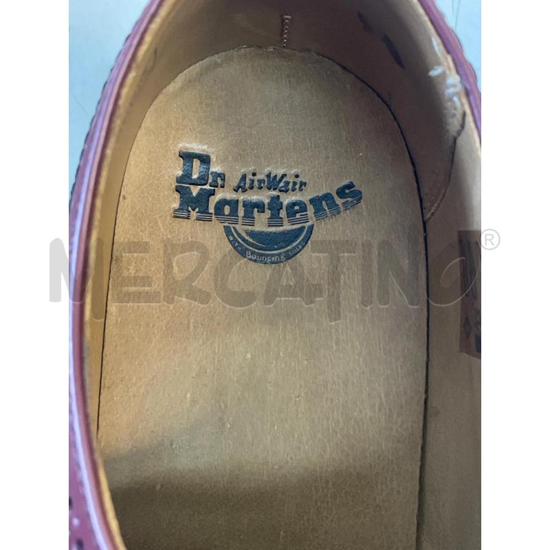 SCARPE UOMO DR MARTENS BORDEAUX NUOVE STRINGATE  | Mercatino dell'Usato Chivasso 3