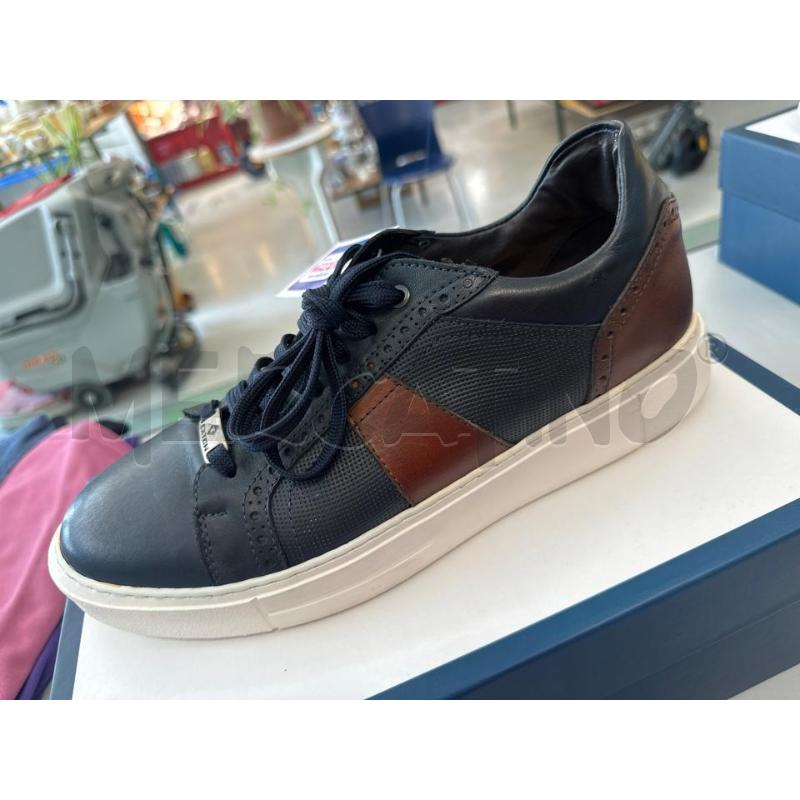 SCARPE UOMO EXTON BLU BIANCHE  | Mercatino dell'Usato Chivasso 1