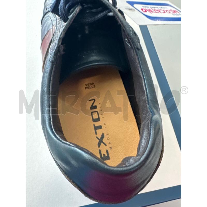 SCARPE UOMO EXTON BLU BIANCHE  | Mercatino dell'Usato Chivasso 2