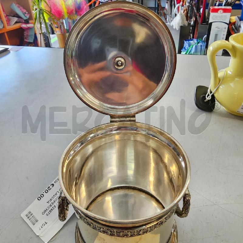 SECCHIELLO COPERCHIO SHEFFIELD LAVORATO | Mercatino dell'Usato Chivasso 4