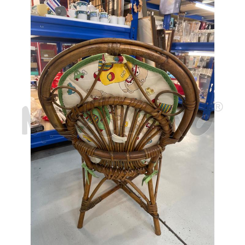 SEDIA BAMBOO BAMBINI  | Mercatino dell'Usato Chivasso 2