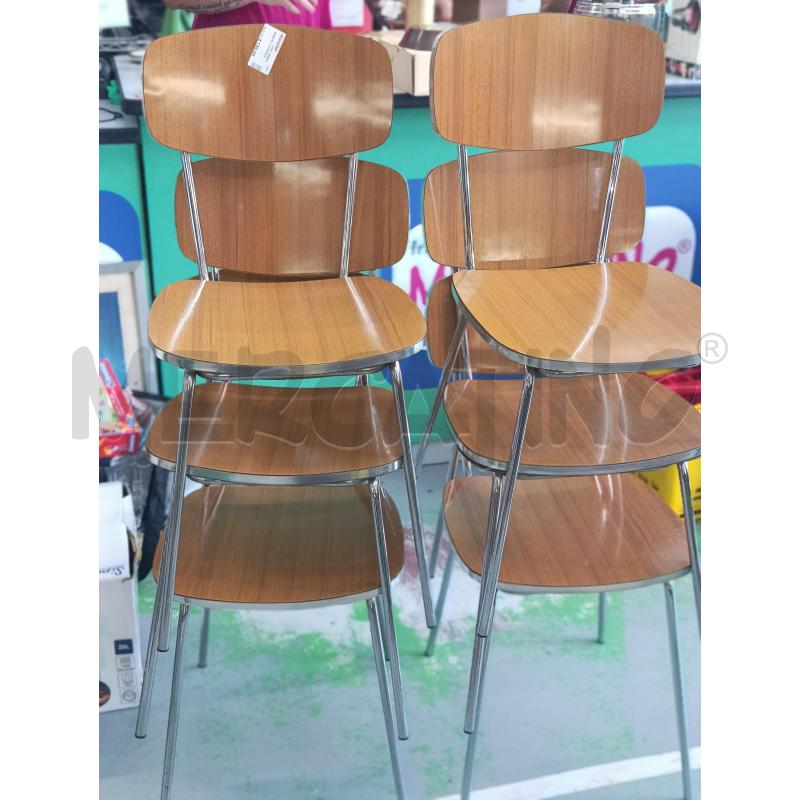 SEDIE PZ. 6 FORMICA  | Mercatino dell'Usato Chivasso 1