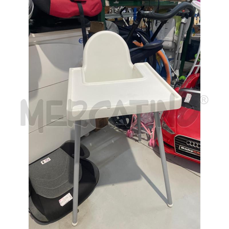 SEGGIOLINO IKEA BIANCO  | Mercatino dell'Usato Chivasso 1