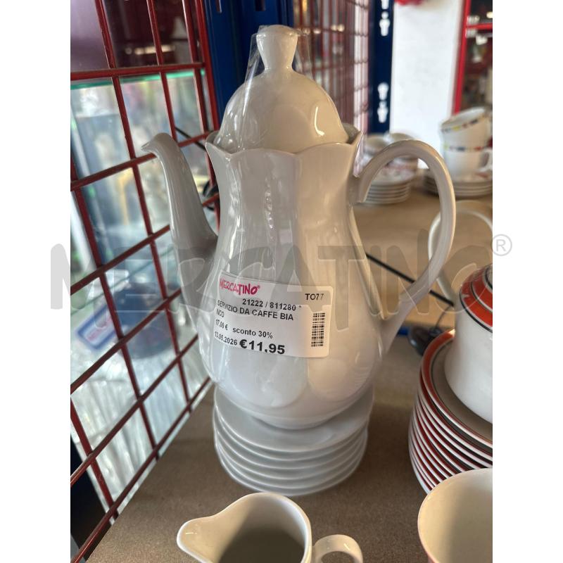 SERVIZIO DA CAFFE BIANCO  | Mercatino dell'Usato Chivasso 1