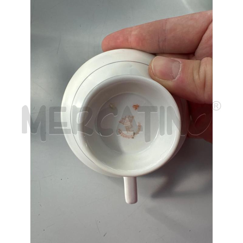 SERVIZIO TAZZINE PZ 6 LATTIERA ZUCCHIERIERA PIATTINI TEIERA CERAMICHE CZECHOSLOVAKIA | Mercatino dell'Usato Chivasso 2