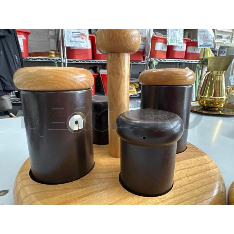 SET DA CUCINA LINEA BOMBOLO CERAMICA FRANCO POZZI GALLARATE  | Mercatino dell'Usato Chivasso 2