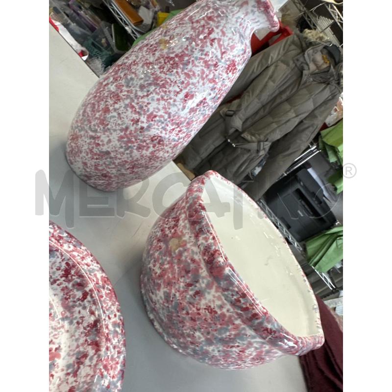 SET DA TAVOLO ROSA CON DIFETTI | Mercatino dell'Usato Chivasso 4