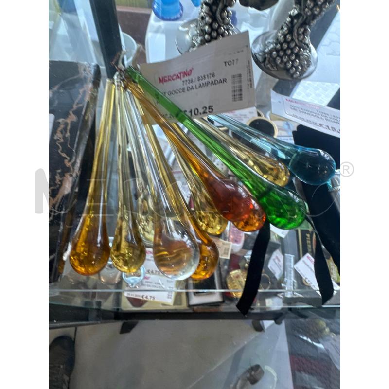 SET GOCCE DA LAMPADARIO  | Mercatino dell'Usato Chivasso 1