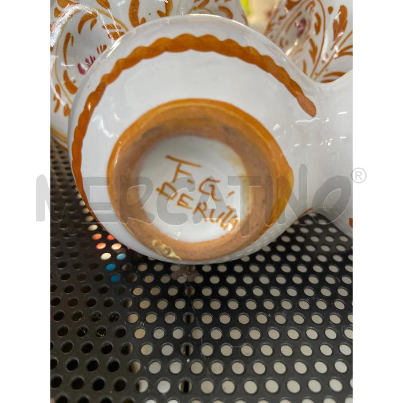 SET OLIO ACETO TERRACOTTA BIANCO ARANCIO UCCELLINO  | Mercatino dell'Usato Chivasso 2