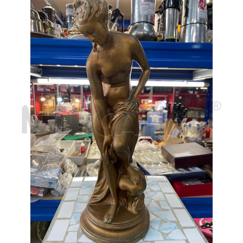STATUA DONNA GESSO NUDO TESTA INCOLLATA  | Mercatino dell'Usato Chivasso 1