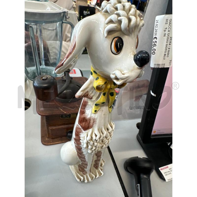 STATUETTA BASSANO CAGNOLINO FIOCCO GIALLO | Mercatino dell'Usato Chivasso 1