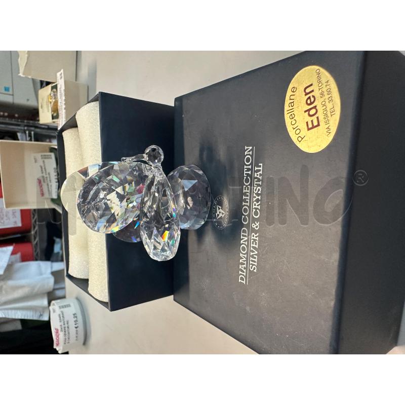 STATUETTA DIAMOND COLLECTION SILVER & CRYSTAL CAD 1 DISP 2  | Mercatino dell'Usato Chivasso 1