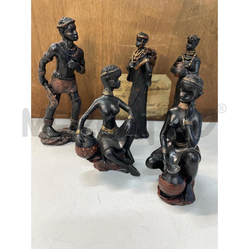 STATUETTE ETNICHE SERIE  | Mercatino dell'Usato Chivasso 1