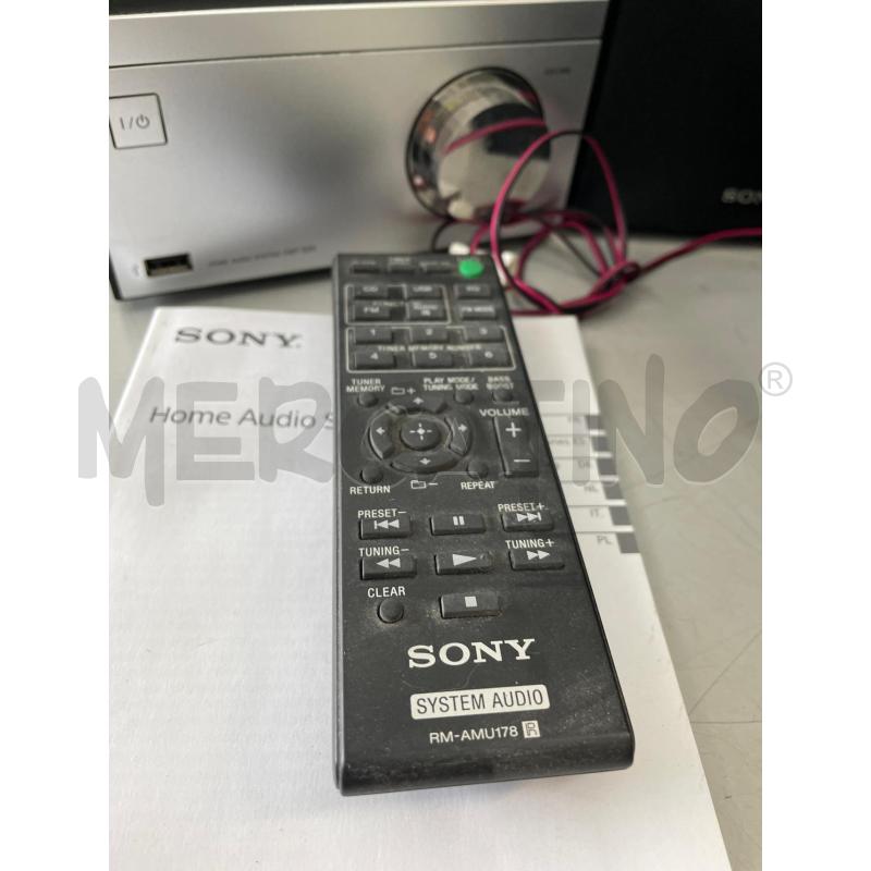 STEREO CON CASSE USB RADIO CD AUDIO IN SONY | Mercatino dell'Usato Chivasso 3