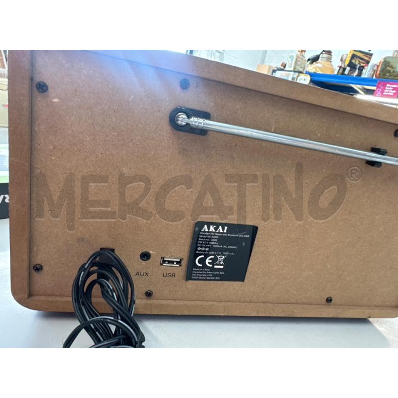 STEREO MULTIFUNZIONE STILE VINTAGE USB AUX FM  | Mercatino dell'Usato Chivasso 2