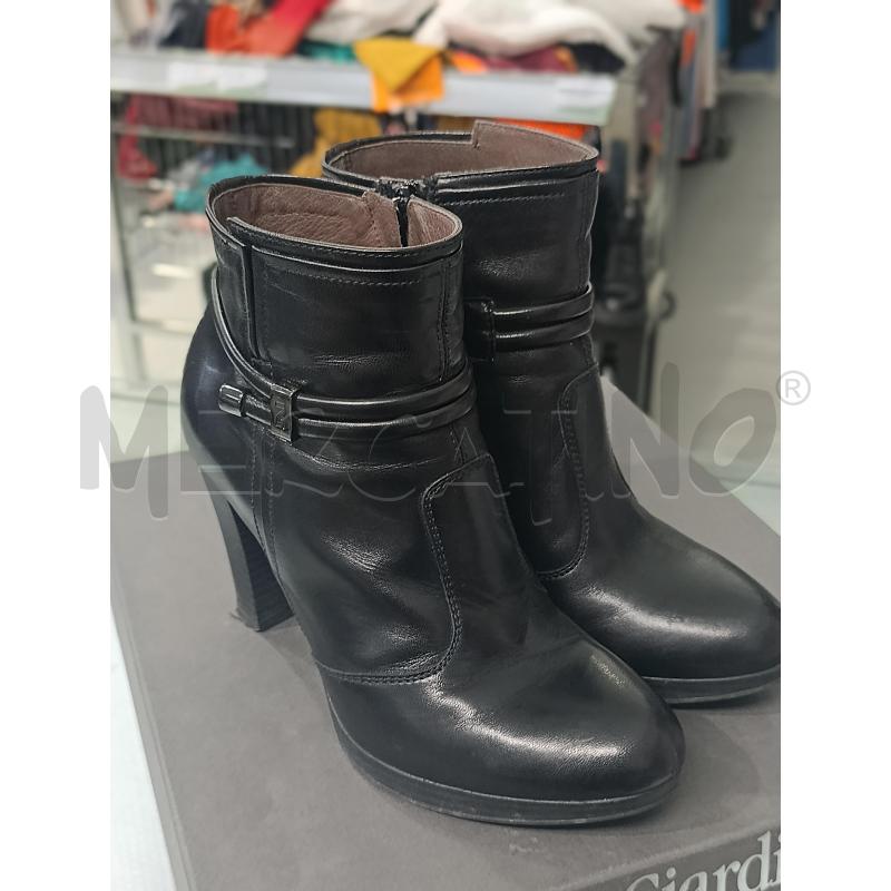 STIVALETTI DONNA NERO GIARDINI N36 | Mercatino dell'Usato Chivasso 1