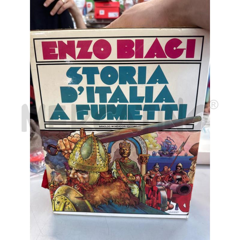 STORIA D'ITALIA A FUMETTI ENZO BIAGIO | Mercatino dell'Usato Chivasso 1