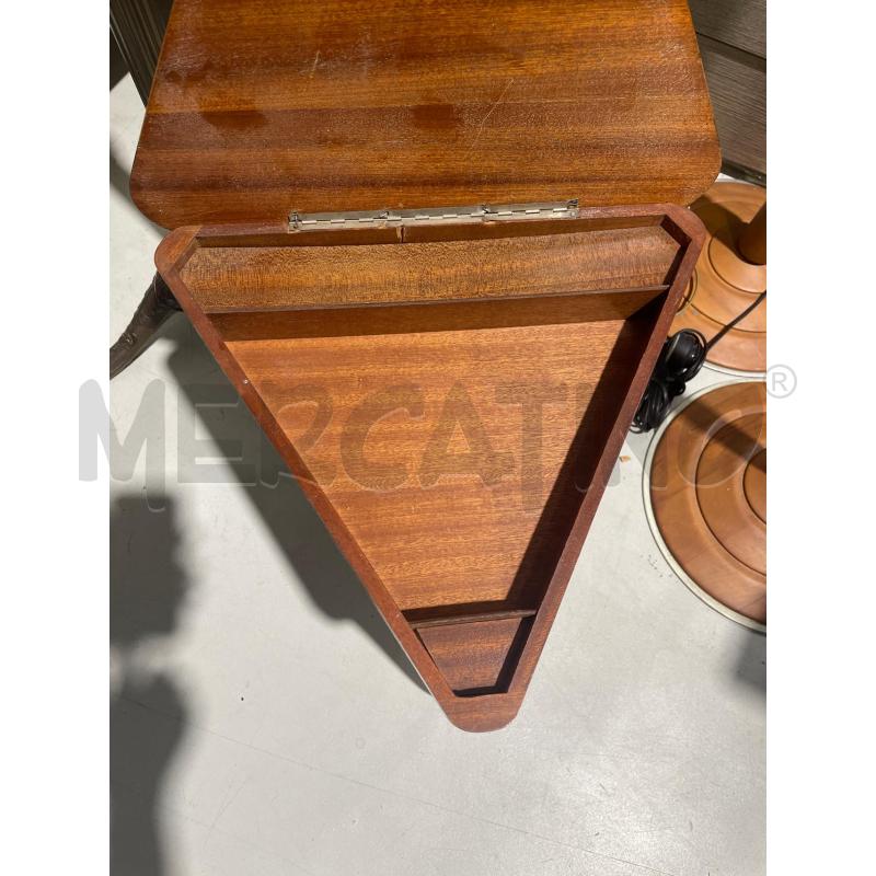 TAVOLINO TRIANGOLARE 3 PIEDI INIZIO 50' | Mercatino dell'Usato Chivasso 3