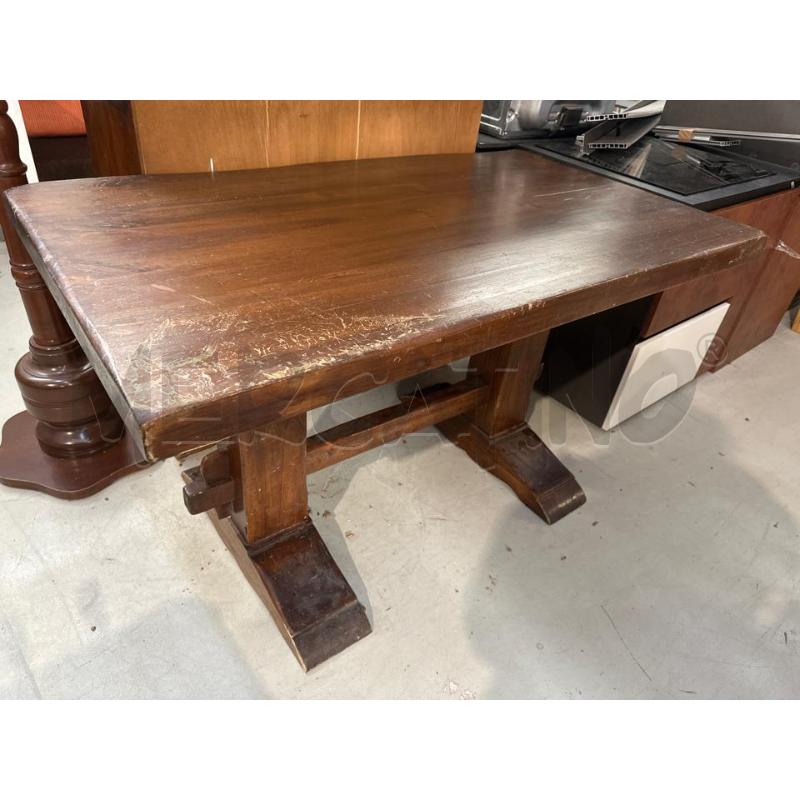 TAVOLO FRATINO LEGNO MASSELLO | Mercatino dell'Usato Chivasso 1